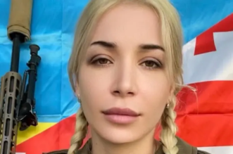 Keti Leshkasheli descobriu que sua imagem estava sendo usada para atrair usuários a canais pró-Rússia